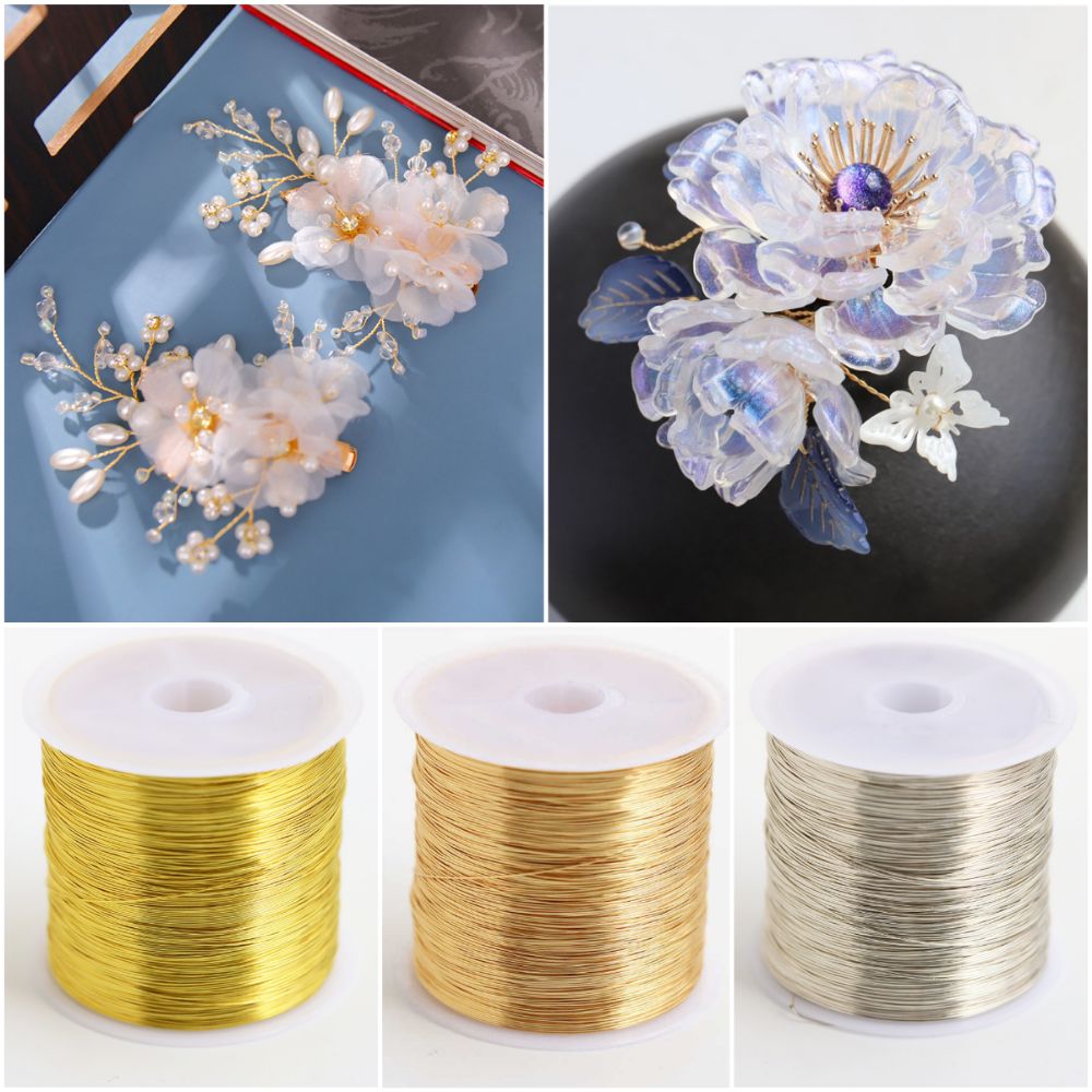 100m/roll Gold Plated Color Pr - Copper Wire Roll review and price