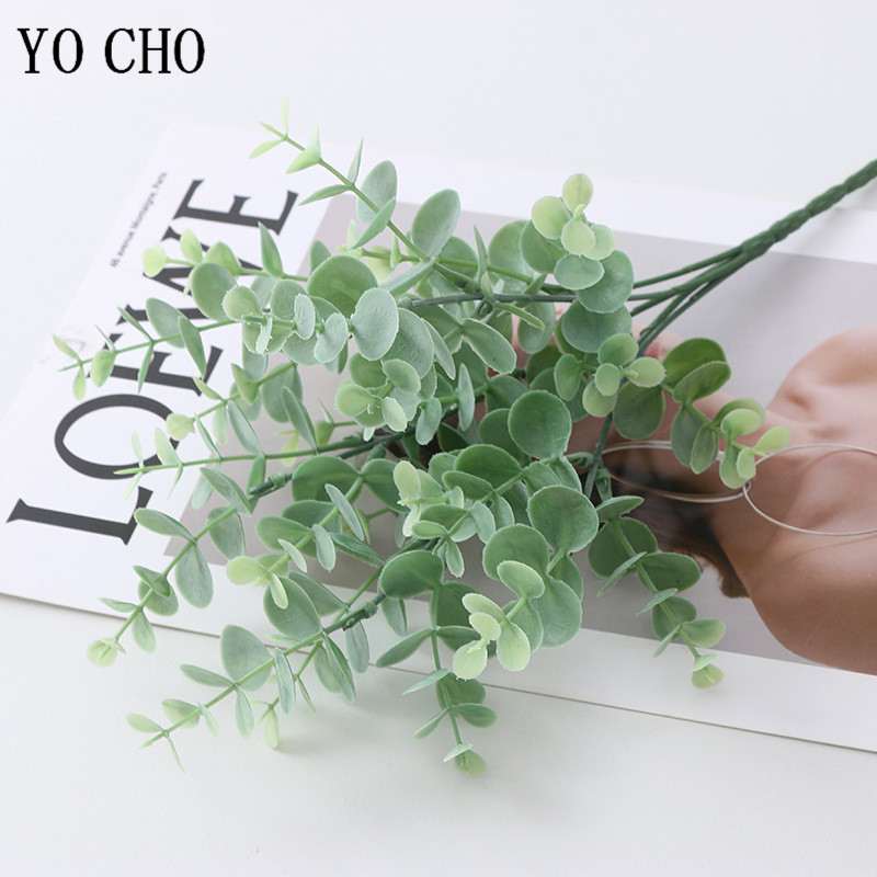 5 Fork/Bunch Silk Eucalyptus L - Bonsai Garden Art review and price