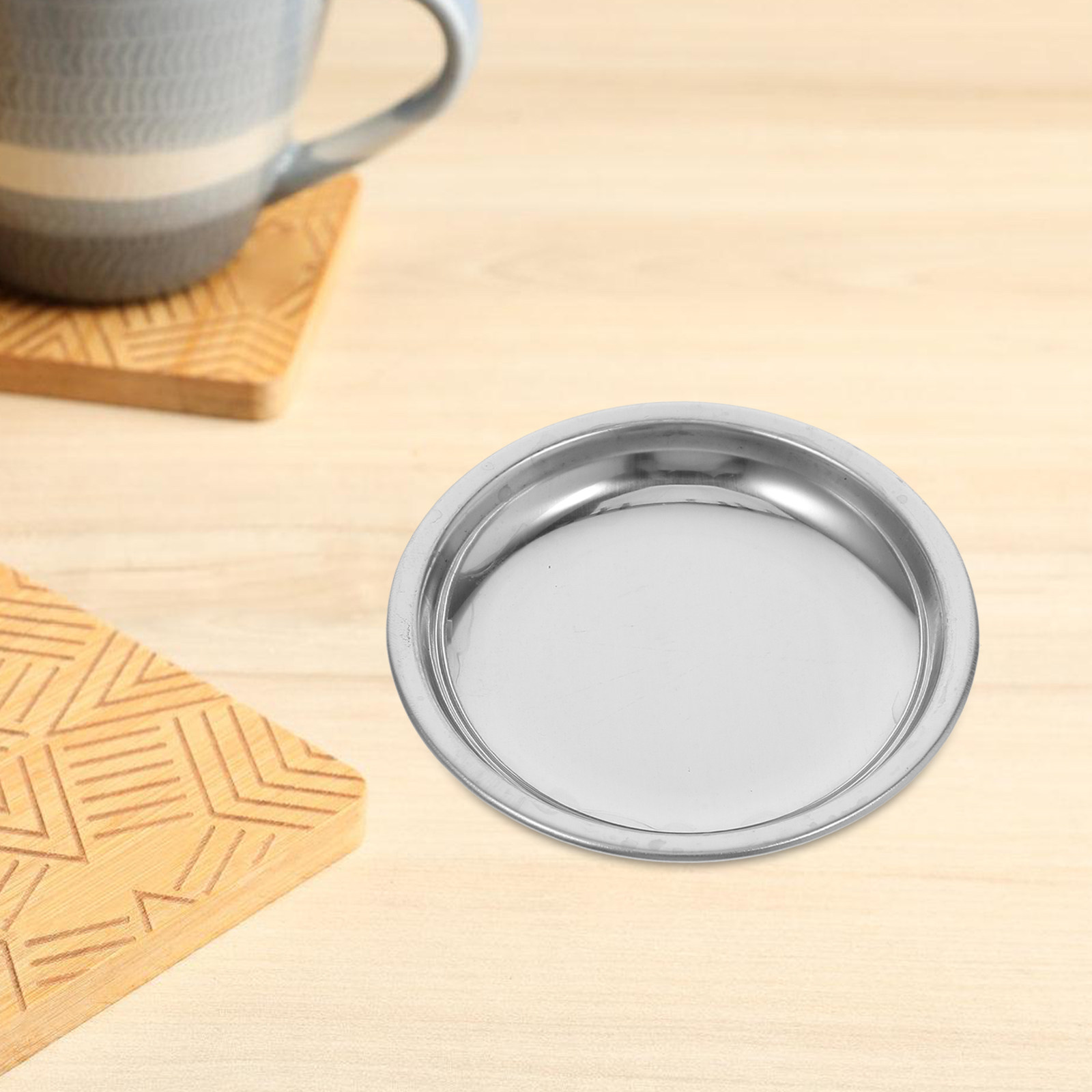 6Pcs Stainless Steel Tea Bag S - Drip Tray Saucer review and price