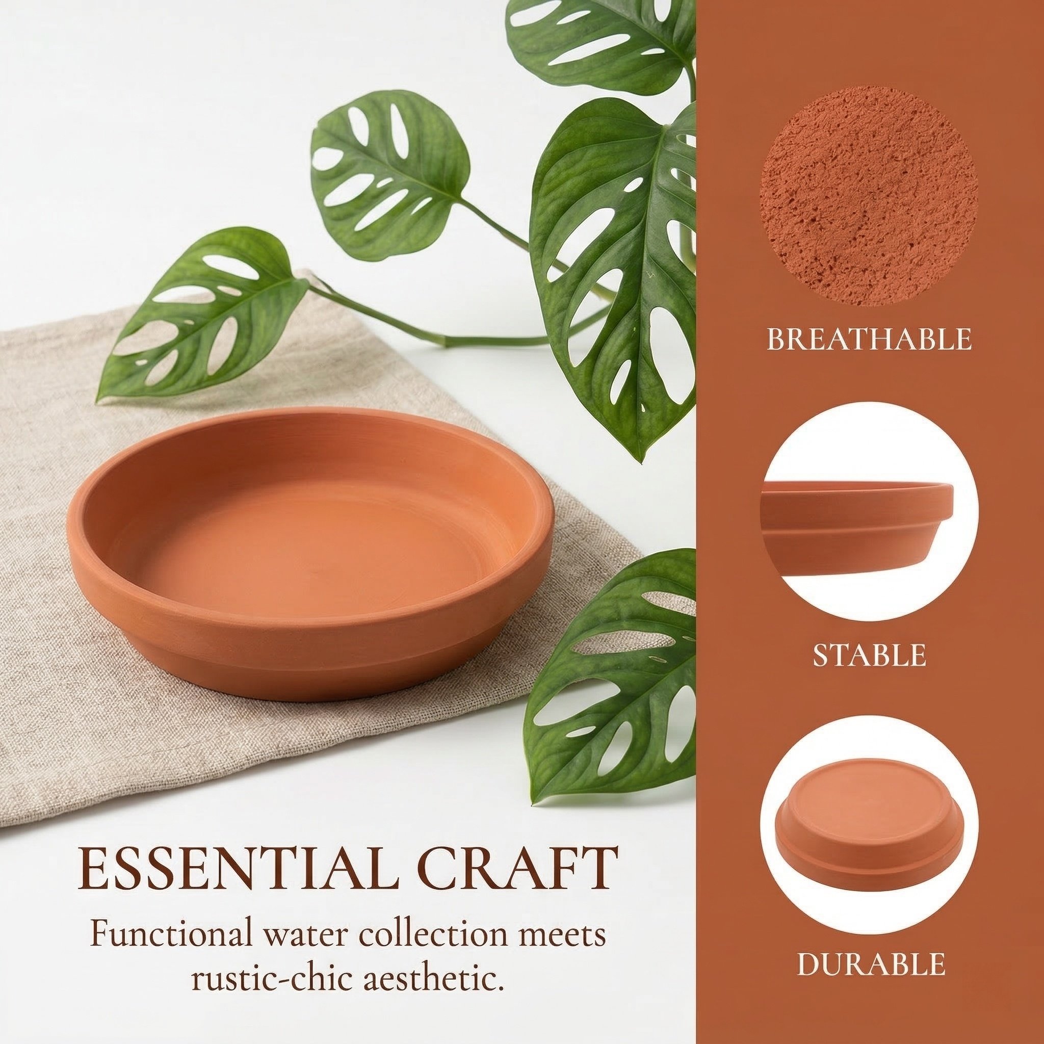 12pcs Plant Pot Saucers 11cm T - Drip Tray Saucer review and price
